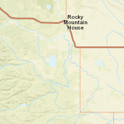 David Thompson Highway, Alhambra Street Map