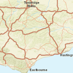  Hailsham, East Sussex BN27, UK Street Map