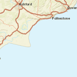 Esplanade, Dover, Kent CT17, UK Street Map