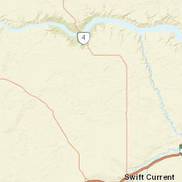 Saskatchewan Avenue, PENNANT STATION Street Map