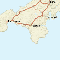 The Square, Marazion, Cornwall TR17, UK Street Map