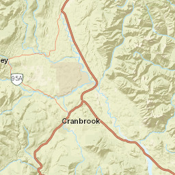 Main Street, East Kootenay C, BC V0B Street Map