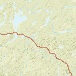 Trans-Canada Highway, White River, ON Street Map