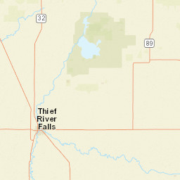 2-224 Trinity Park Road Thief River Falls MN Street Map