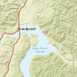 10000 Schweitzer Mountain Road, Sandpoint Street Map