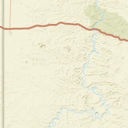 East River Road, Little Missouri National Grassland Street Map