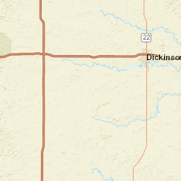 217-299 13th Avenue West, Dickinson, ND Street Map