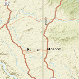 400-450 Northeast Maiden Lane Pullman WA Street Map