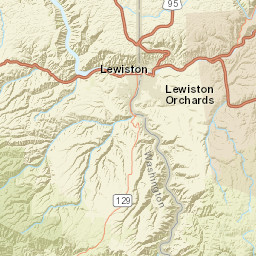 Lewiston, ID, USA Street Map