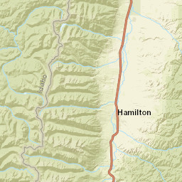 4401-4467 Wild Fowl Lane Stevensville MT Street Map