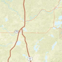 Hayward, WI 54843, USA Street Map