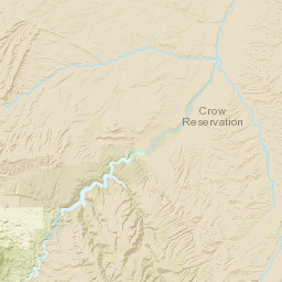 Pryor Cutoff Saint Xavier MT 59075 Street Map