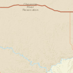 U.S. Highway 212 Dupree SD 57623 Street Map