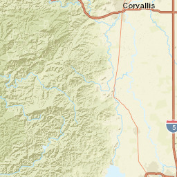 92181 Territorial Highway, Junction City, OR Street Map
