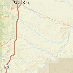 15485-15499 Antelope Creek Road, Rapid City, SD Street Map