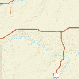 I-90 Midland SD 57552 America Street Map