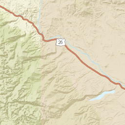 119 East Rams Horn, Dubois, WY Street Map