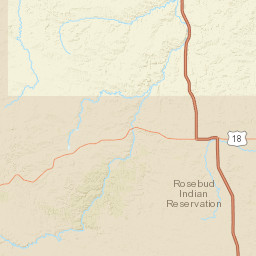 Highway 44, White River, SD 57579, USA Street Map