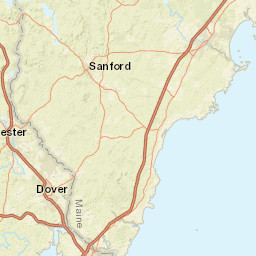 1574 Post Rd, Wells, ME 04090, USA Street Map