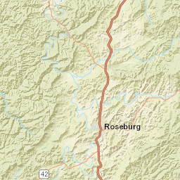 8790 North Myrtle Road, Myrtle Creek, OR Street Map