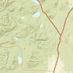 East Diamond Lake Highway, Winema National Forest Street Map