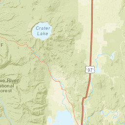 Oregon 62, Crater Lake National Park, OR Street Map