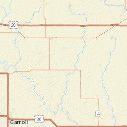 501-599 North Idaho Street Glidden Street Map