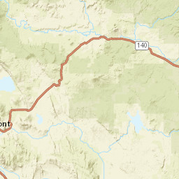 3403-3799 North Side Road, Bonanza, OR Street Map