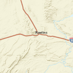Wyoming 789, Rawlins, WY 82301, USA Street Map