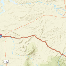Wyoming 130, WY, America Street Map