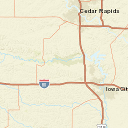 2518-2604 Interstate 80, Tiffin, IA 52340 Street Map