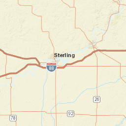 9055-9999 Illinois 92, Walnut, IL 61376 Street Map