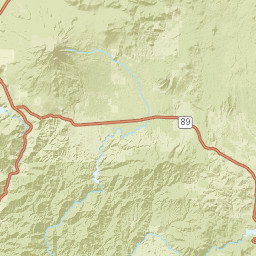 Highway 89, McCloud, CA 96057, USA Street Map