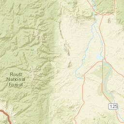 701-731 US-40 Steamboat Springs Street Map