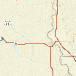 Interstate 29, Thurman, IA 51654, USA Street Map