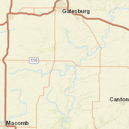 100-138 North Lafayette Street, Macomb, IL Street Map