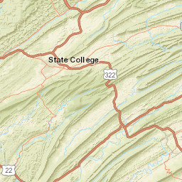 800 E Park Ave, Penn State Ice Rink, State College Street Map