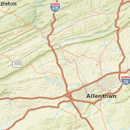 516 Main St, Bethlehem, PA 18018, Street Map