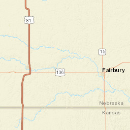 56800-56860 719th Rd Fairbury NE Street Map