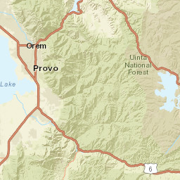 1957 Spring Oaks Dr Springville UT Street Map