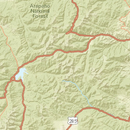 South Park Avenue Breckenridge Street Map