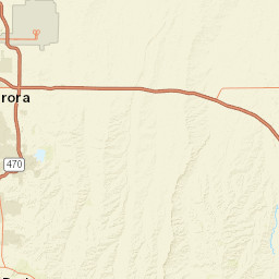 2466-2998 Co Road 150 Elizabeth CO Street Map