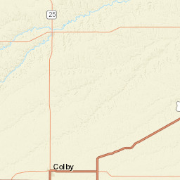 U.S. 83, Rexford, KS 67753, USA Street Map