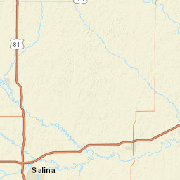Indiana Ave Salina Kansas Street Map