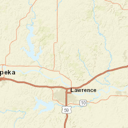 South Powerhouse Road Lawrence KS Street Map