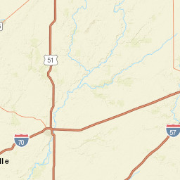 Interstate 70, St. Elmo, IL 62458, USA Street Map