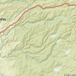 19326-19882 Donner Summit Road, Tahoe National Forest, Trucke Street Map