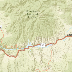 U.S. 50, Gunnison, CO 81230, America Street Map