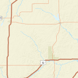 Grape-Parkerville Street White City KS Street Map