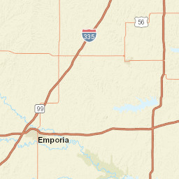 Olivet KS America Street Map